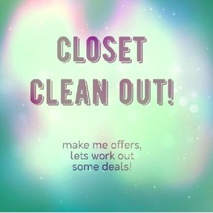 Closet clean out! Bundle and make a deal!!